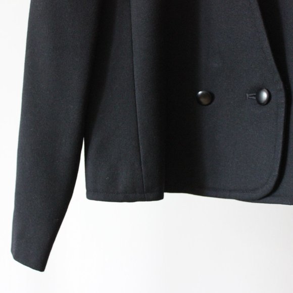 Vintage 70's Pendleton Black Wool Blazer - Picture 4 of 8